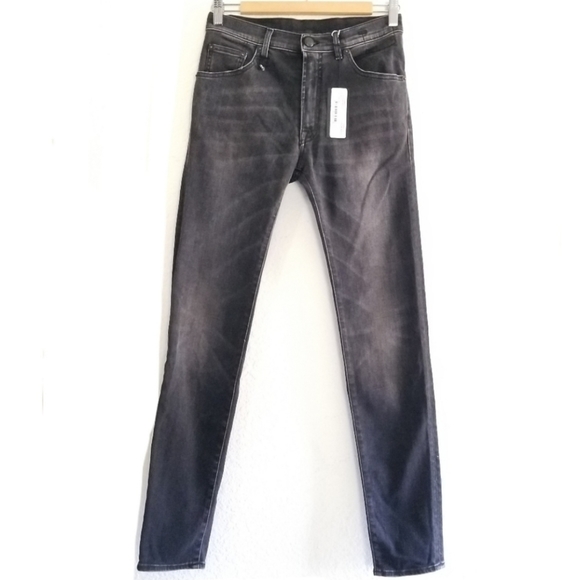 R13 High Rise Skinny Jeans Size 27 Faded Black - Picture 1 of 8